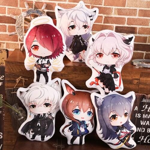 Arknights Two Dimensional Anime Manga Game Peripheral Doujin Plushies Cartoon Kawaii Sofa Cushion Pillow Stuffed Plush Doll Toys