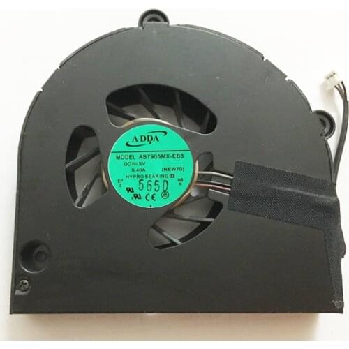 Brand ADDA AB7905MX-EB3 NEW70 CPU Cooler Fan For ACER Aspire 5551 5551G 5552G 5252 5740 5740G 5741 5742 for Gateway NV53 NV59