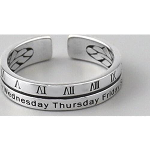 JrSr Women's Silver Rings