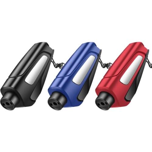 Car Window Breaker Multi-functional Life-Saving Escape Rescue Tool Seat Belt Cutter Keychain Car Safety Hammer Car Accessories