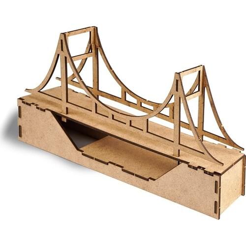 4kmobil Wood Mdf Model Bridge