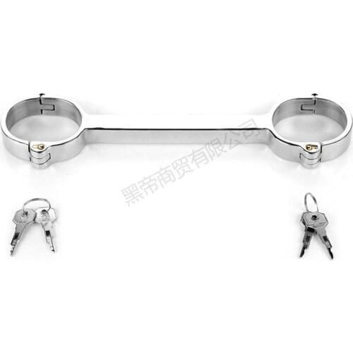 304 Stainless Steel Handcuffs Sex Furniture Fetish Bondage Slave BDSM Restraints Adult Games erotic Sex Toys for adult Women Men