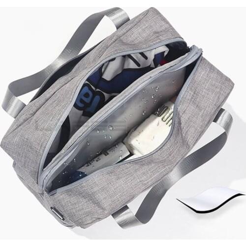 New wet and dry separation bag travel waterproof bag clothing storage sports gym bag swimming bag portable wash bag cationi