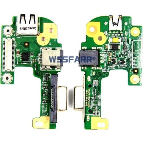 Original N5110 LAPTOP DQ15DN15 CRT AC DC JACK USB BOARD 48.4IF05.011