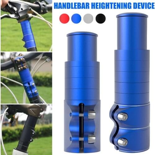Bike Handlebar Fork Stem Riser Rise Up Extender Extension Heads Up Bicycle Adaptor Durable Mountain Bike Cycling Part B2