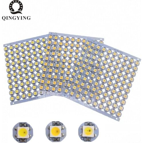 20pcs SK6812 WWA SMD5050 LED Chip DC5V Built-in IC With 10mm White PCB Board Heatsink White Warm White Amber