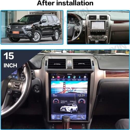 4+128GB Android 10.0 Car Radio Multimedia Player For Lexus GX400 GX460 2010-2016 GPS Navi Auto Stereo Head Unit DSP Carplay