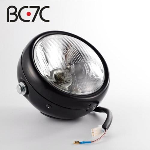 Motorcycle accessories CG125 GN125 round retro nostalgic headlight for Harley Honda Yamaha Suzuki
