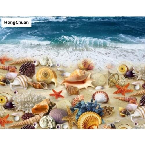 New beautiful starfish 5D DIY square/round diamond painting mosaic cross stitch home decoration mural Christmas gift New Year