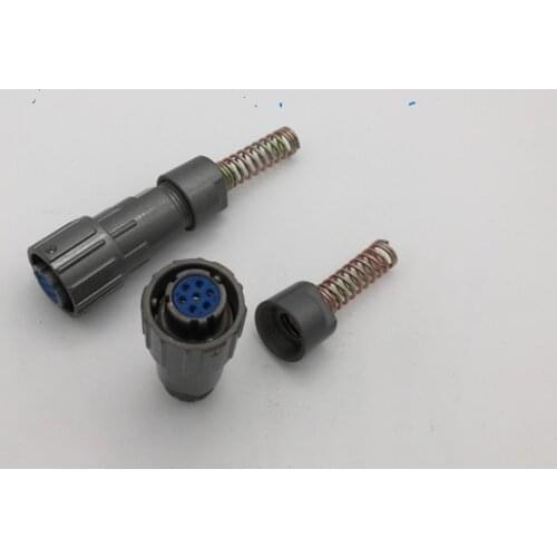 Aviation Plug Socket FQ14-7 Core Female Head FQ14-7TK Bayonet Connector Waterproof Connector