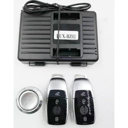For Mercedes Benz CLS Year 2012 Car Add Push to Start Stop Remote Starter System and Comfort Access System Plug Play Car Parts