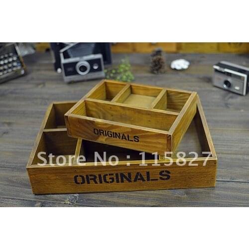Wooden tray wooden box storage and holder wooden organization wooden plate