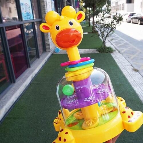 Baby Spinning Giraffe Top Game Toy Baby Development Learning Toy Gift Children Early Educational Baby Children Toys Funny Game