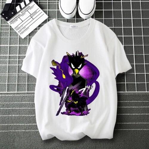 My Hero Academia Todoroki Shoto Comic Print personalise T-Shirt Round Collar Short Sleeve Modal Unisex T shirt