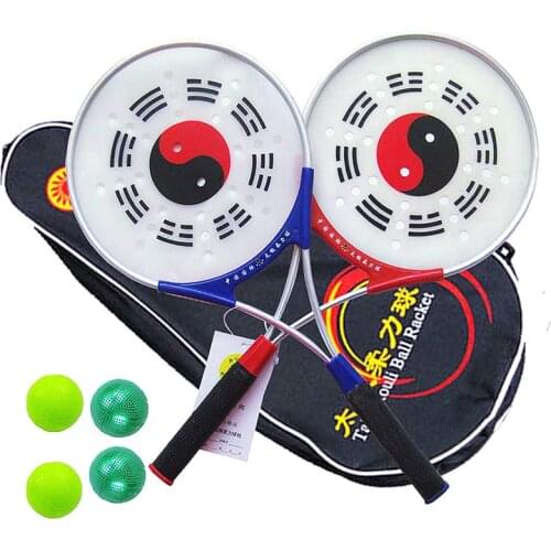 Chinese Kongfu Chinese Wushu Martial Arts Taiji Rouli Ball Sports,Tai Chi Racket Set