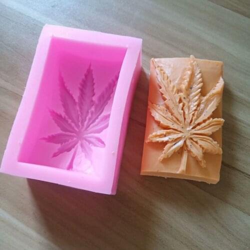 Maple Leaf Soap Silicone Mould For Candle Chocolate Making Polymer Clay Crafts Resin Plaster Handmade Mold Baking Tools Bakeware