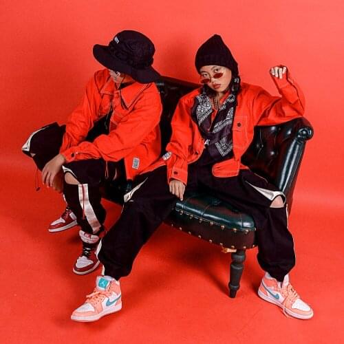 ChildrenS Jazz Dance Costume Boys Girls Practice Clothes Hip Hop Sets Handsome Clothes Kids Drum Performance Costume DL4686