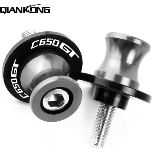 6MM 8MM 10MM Motorcycle Stands CNC Swingarm Spools Slider Stand Screws For BMW C650GT 2011 -2017 C650 C650SPORT