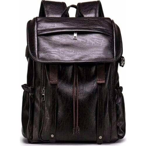 Casual Men Shoulder Bag Vintage Crossbody Bags High Quality Male Bag PU Leather Handbag Capacity Men Messenger Bags Tote Bag