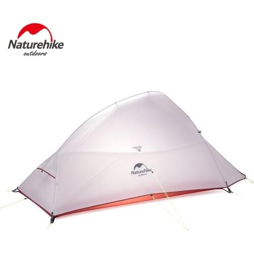Naturehike 2019 New Upgraded CloudUp 2 Ultralight Tent Free Standing 20D Fabric Camping Tents For 2 Person With Free Mat