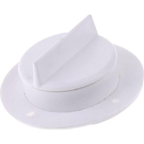 Universal White Nylon Marine Boat Transom Deck Mount Drain Scupper Valve Screw Bung Stopper Replacement Accessories