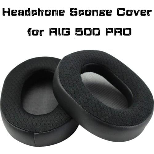 High-quality Headset Foam Cusion Replacement for Plantronics RIG 500PRO earpads Soft Protein Sponge Cover Comfortable