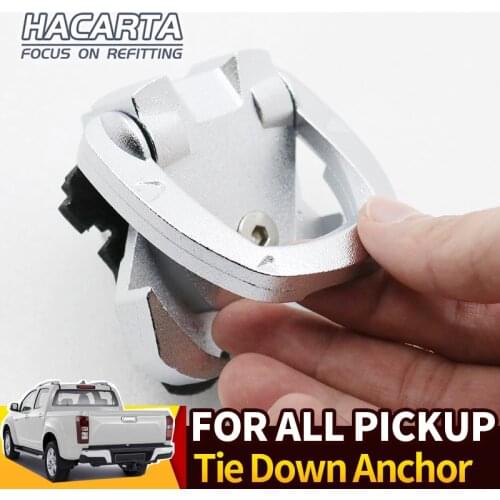 Tie Down Anchor Truck Bed Side Wall Anchors Special Rope Fixed Buckle Fit for RANGER DMAX HILUX REVO ROCCO NAVARA F150 RAPTOR