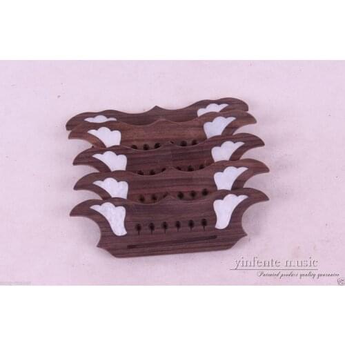 3 pcs Guitar Bridge 6 String Rose wood For Acoustic Guitar