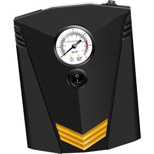 Automatic 12V Portable Air Compressor with Auto-Off Digital Pressure Display for Car