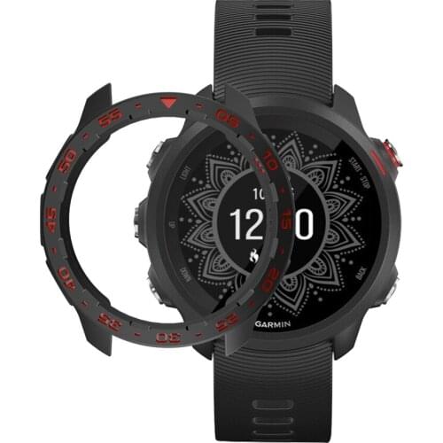 Case for Garmin Forerunner 245 245 Music Smart Watch Bumper Armor Soft TPU Shell Cover Protector Band Strap Bracelet