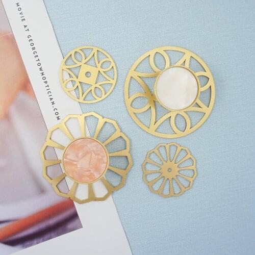 Brass Marblee Furniture Hardware Cabinet Knobs Dresser Drawer Pulls Handle Simple Luxury Cupboard Knob Wardrobe Closet Door Pull