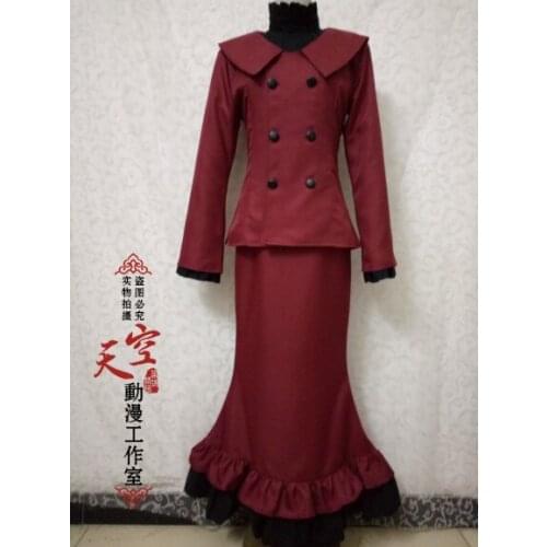 Fashion Hetalia: Axis Powers Spain Antonio Isabella Reversion Female Body Clothing Cosplay Costume,Customized Accepted 11
