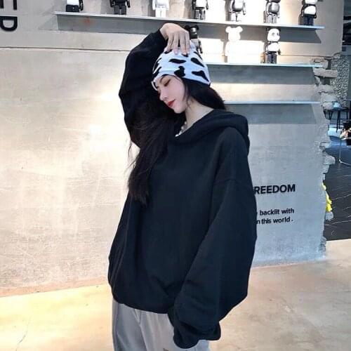 2021 Aautumn Winter Fashion Classic Digital Print Brand Luxury Design Casual Versatile Warm Thickened Black Hoodie Unisex M6