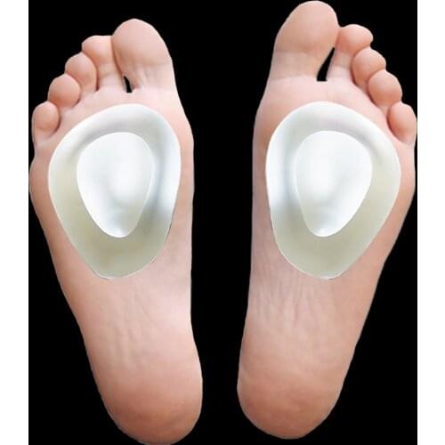 Half Length Foot Cushions Metatarsal Arch Support Pad Massage Feet Shoe Insole