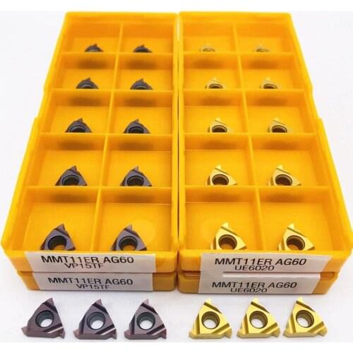 MMT 11ER 11IR AG60 thread turning tool cutting tool external thread carbide thread insert CNC lathe parts tool turning insert