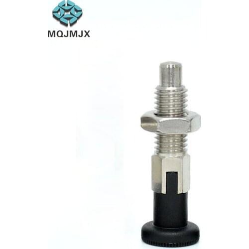 M6 Self-Locking Index Plunger Pin Knob Plungers Coarse Thread Type Fixed Indexing Positioning Pins