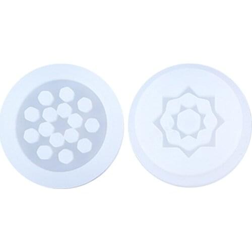 Resin Mold Tobacco Grinder Leaf Herbal Herb Smoke Spice Crusher Silicone Mould XXFB