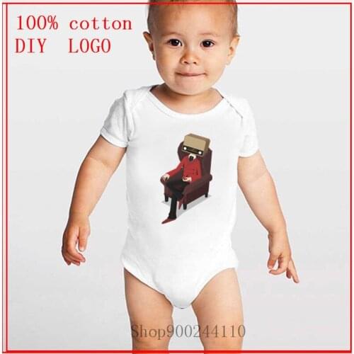 Cute Newborn Radiohead Children Baby Girl Clothes Baby Bodysuit Infant Beby Jumpsuits Sunsuit Kids Summer Clothing Print 0-24M