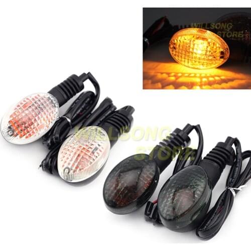 Front Rear Turn Signal Lights Blinker Lamp Indicator For KAWASAKI NINJA 250R KLX 250SF/250S/250 VN650 Vulcan S D-TRACKER X 250