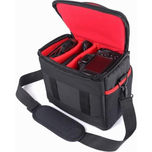 DSLR Camera Bag Waterproof Case For Canon 750D 6D 1300D 1200D 200D 77D 60D 5D Sony A7M3 A7 II III 2 A58 Nikon Bag Shoulder Case