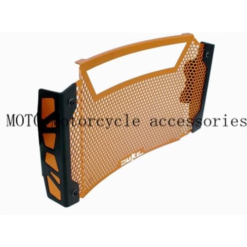 Motorcycle Radiator Grille Guard Cover Motorbike Accessories Water Tank Protection For KTM Duke 790 2018 2019 Model Black Orange