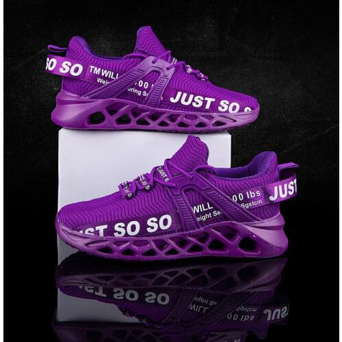 Women Running Shoes Non-slip Sports Tennis Walking Springblade Sneakers Breathable Shock Absorption Sport Couple Shoe Vulcanized