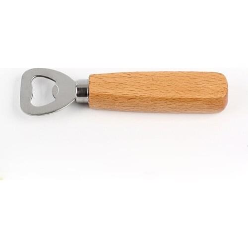 2017 500PCS Personalized Wood Beer Bottle Opener / Custom print and Monogrammed / Wedding Groomsmen Gift