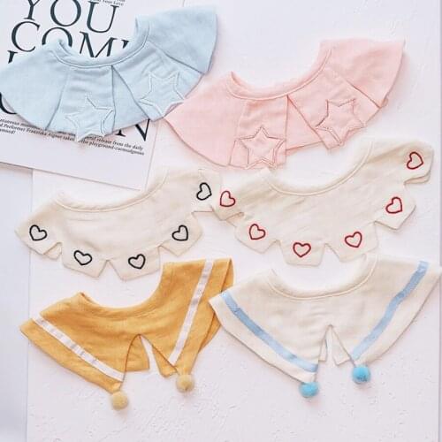 3 Piece/set Baby Bibs Newborn Accessories Bibs Burp Cloths Cotton Infant Feeding Muslin Bib Kids cute Bandana Bibs Babero Bebe