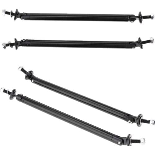 4x Adjustable 200mm Front Bumper Lip Splitter Diffuser Strut Rod Tie Bars