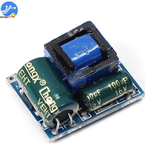 5V 600mA 3W Switching Power Supply with Isolated Function 220V to 5V Step Down Voltage Convert for Arduino
