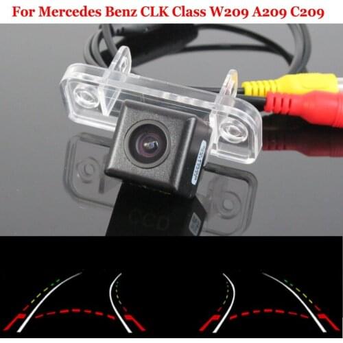 Car Intelligent Reverse Tracks Camera FOR Mercedes Benz CLK Class W209 A209 C209 / HD CCD Car Rear View Camera Back up Camera