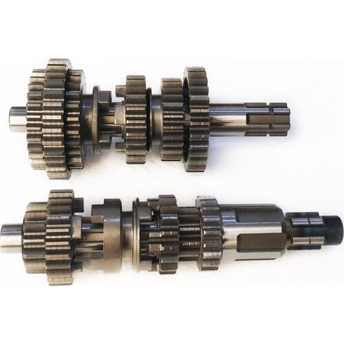 CB250 Main Counter Shaft 4 Front+1 Reverse Gear Transmission Gear Box For Jinling EGL Loncin 250CC Water Cooled Engine ATV QUAD