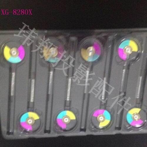 Projector color wheel for Sharp XG-8280X,4 segments 42mm