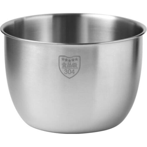 Kitchen Stainless Steel 304 Mixing Bowl Deep Design Cooking Baking Cake Bread Salad Kitchen Mixer Bowl